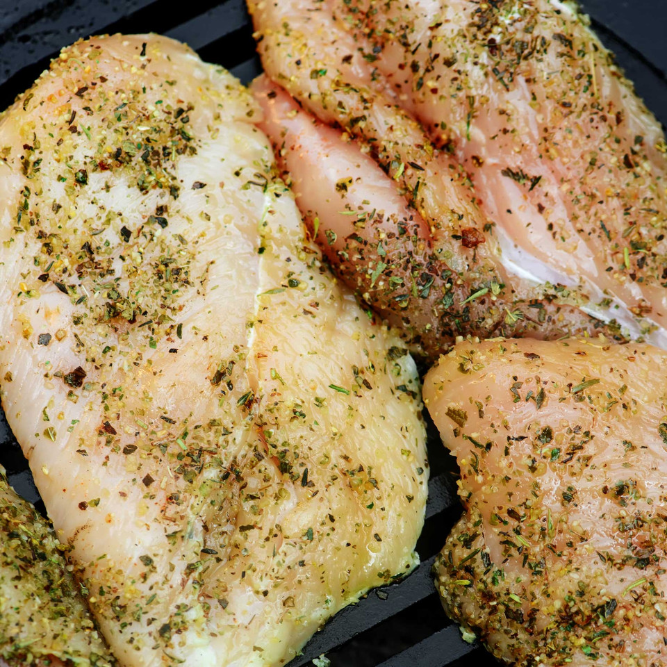 Брускетта з куркою