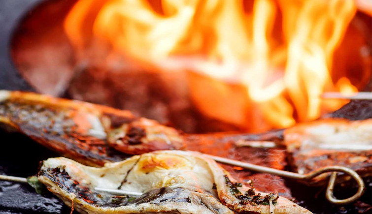 Кебаб зі скумбрії