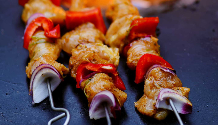 Куриный фахитас-кебаб